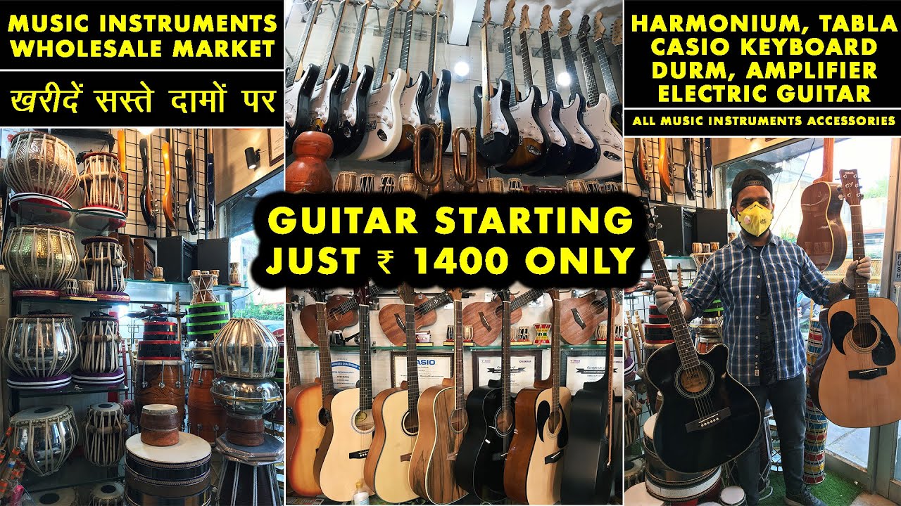 Musical Instruments Wholesale Market Suppliers and Manufacturers in India