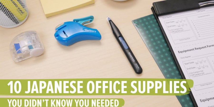 10 Japanese Office Supplies You Didn't Know You Needed