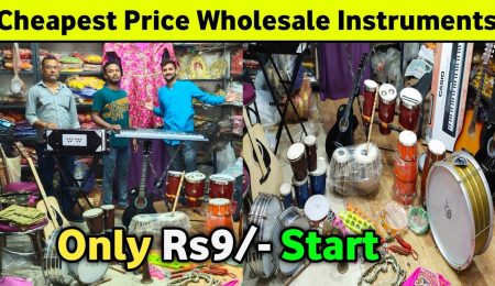 Cheapest Wholesale Musical Instruments Market|| Guatars,Harmonium,Tabla, Sitar Cheapest Price Market