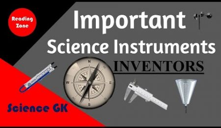 Science instruments and their uses