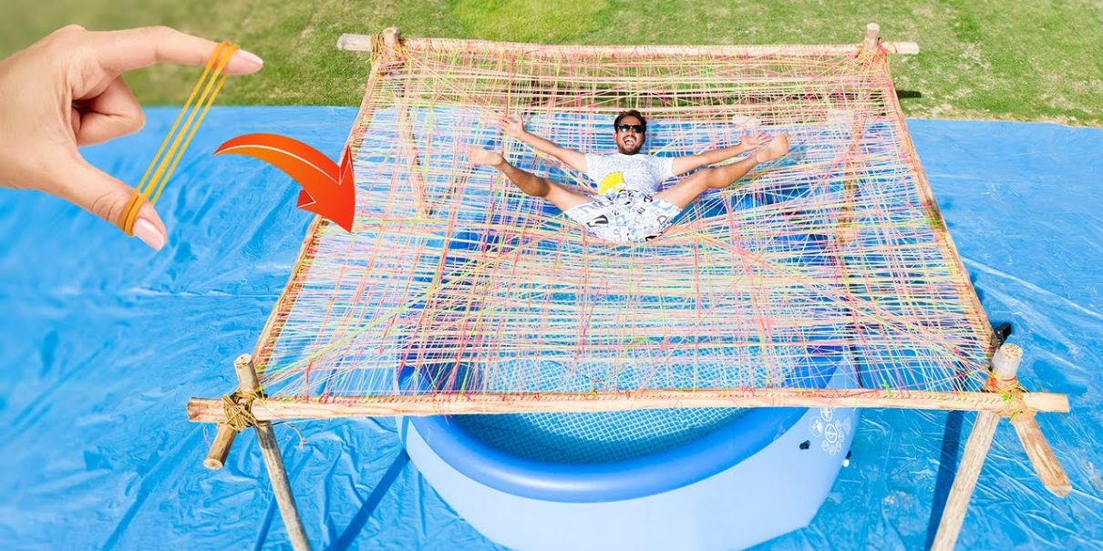 Trampoline Made of Rubber Bands Suppliers and Manufacturers in India