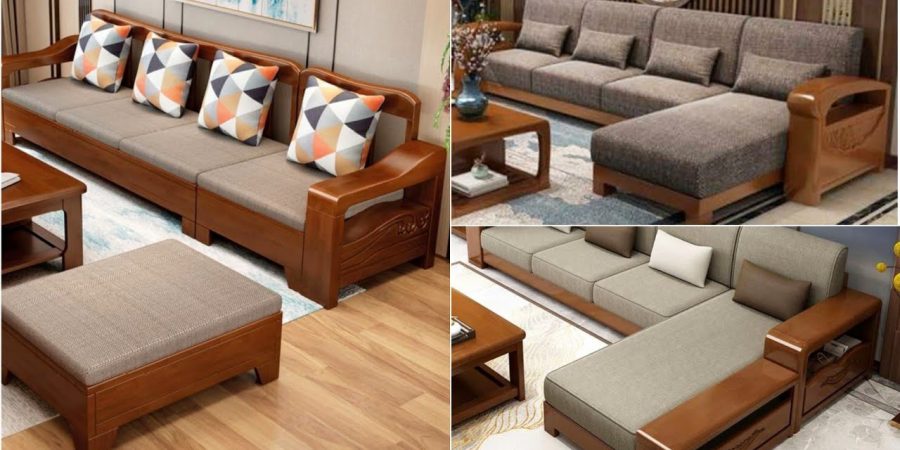 Top 100 Modern Wooden Sofa Set Design Ideas 2022 | Living Room Wooden Furniture Home Interior Design