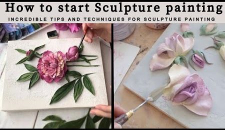 Basic Techniques Of Sculpture Painting| How To Start Sculpture Painting|Basics Of Sculpture Painting