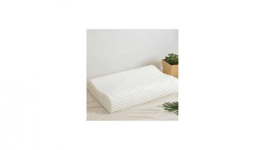 AVI Memory Foam Polka Orthopaedic Pillow Pack of 1