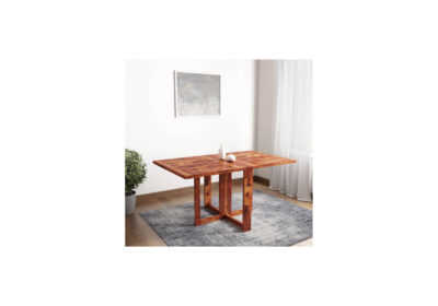 balaji wooden solid wood 6 seater dining table