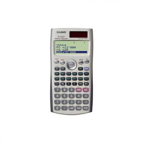casio fc 200v financial calculator