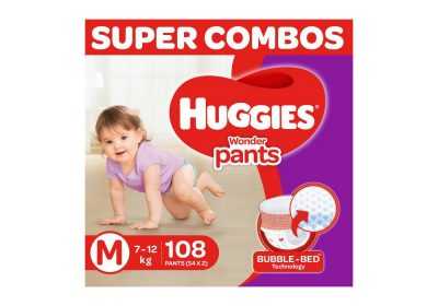 huggies wonder pants diapers combo pack m