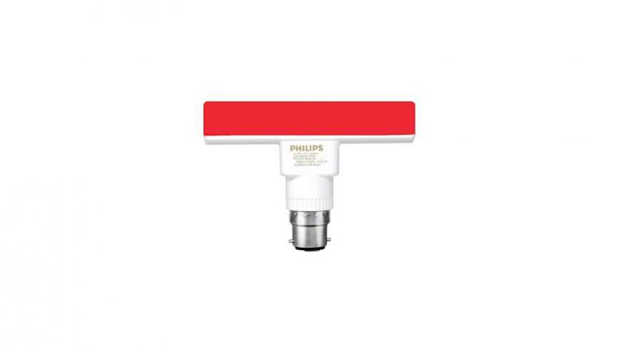 philips 5w b22 t bulb red straight linear led tube light