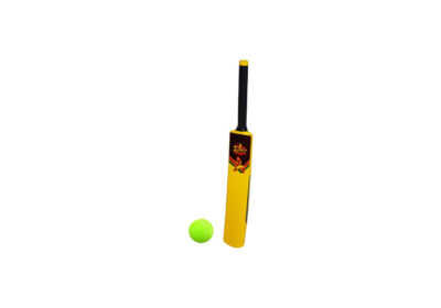planet of toys t20 special rubber ball with size 4 a grade pvc plastic bat cricket kit
