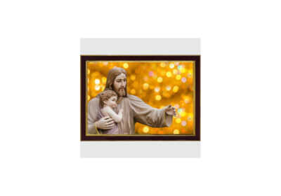 saf lord jesus sparkle coated digital reprint 13.25 inch x 9.25 inch painting