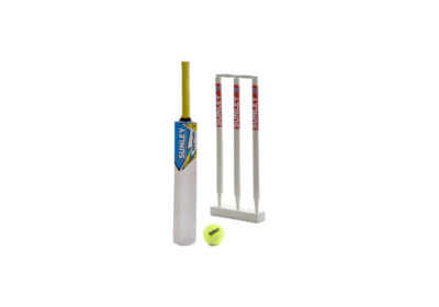 sunley sarthak junior combo for age group 6 7 years wooden cricket kit