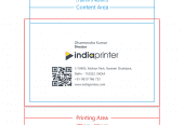 India Printer Business Cards Margins