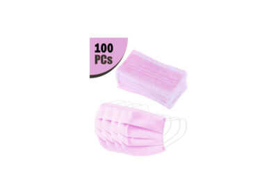mango people 3 ply mask box of 100 pcs 3 ply pink 100 pcs of pink color mask 100 original only with hobf box 1