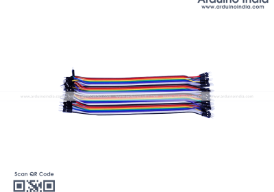 Breadboard Flexible Jumper Wire – Male to Male – 40 Pcs