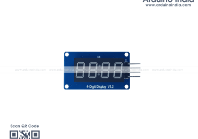 TM1637 4 Digits 7 Segment LED Display Module