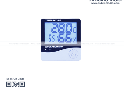 Temperature Humidity Thermometer Clock HTC 1